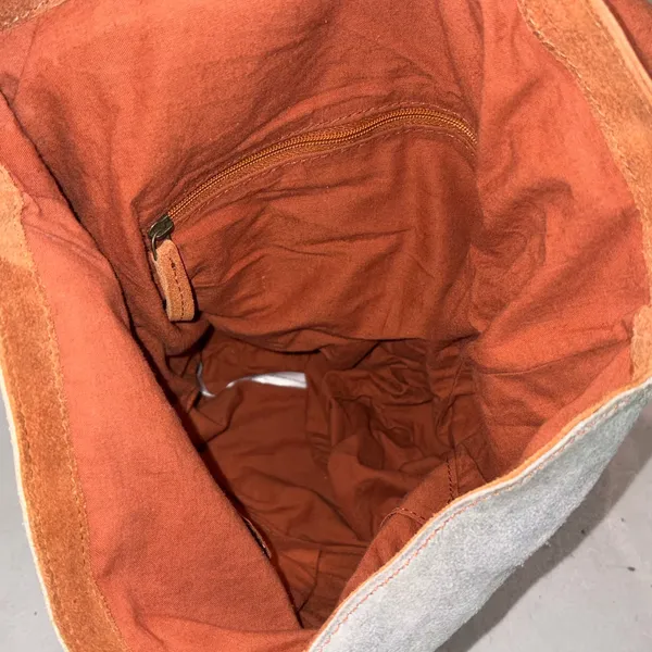Free People We The Free Paris Suede Convertible Backpack Purse Messenger Bag - Image 12