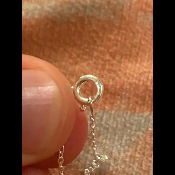 Necklace lady bug 925 sterling silver good luck - Image 5
