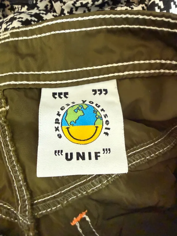 UNIF HTTP Pant Olive Green Baggy Streetwear Size 25 - Image 6