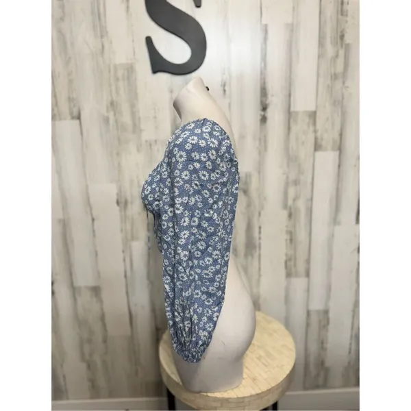 Wild fable blue blouse - Image 4
