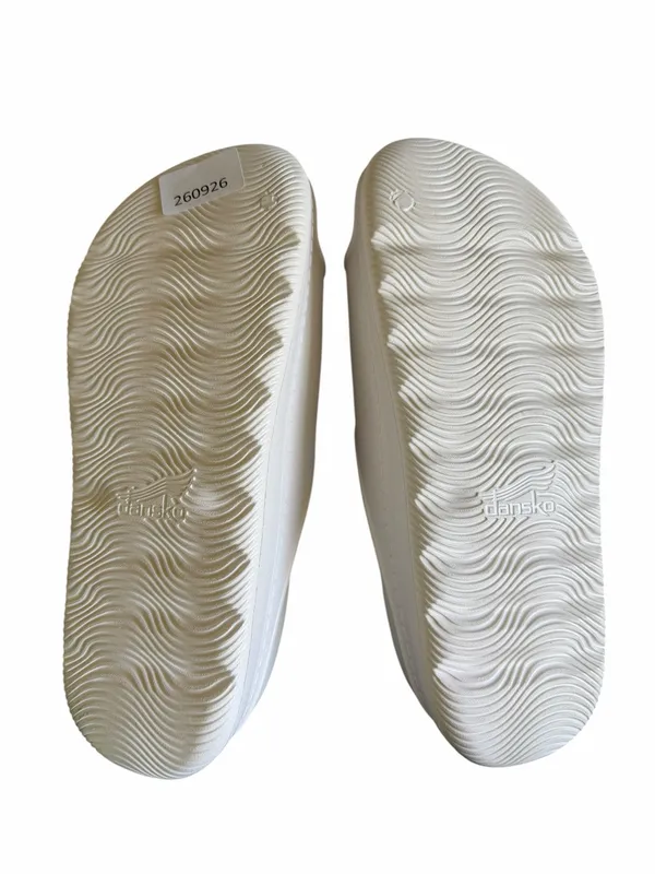 Dansko NEW Women's Devyn White EVA Slide Sandal Size 40 aka 9 #B1564A - Image 5