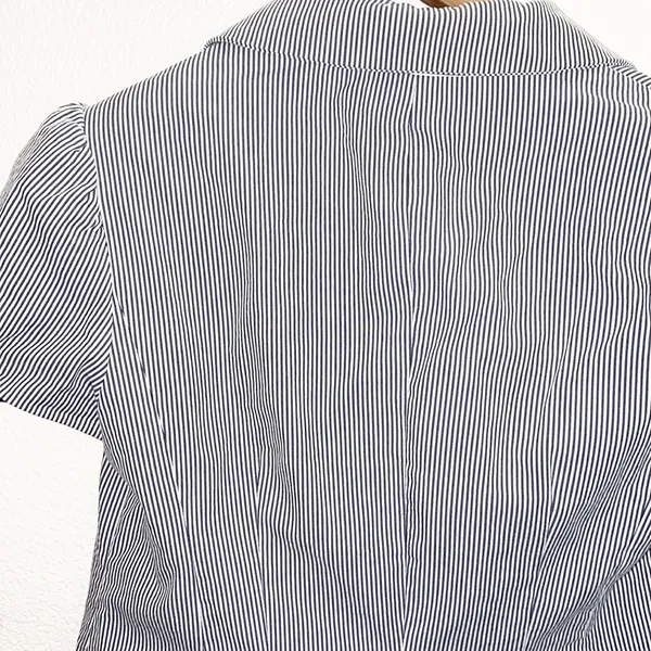 Grace Elements Shirt Sleeve Pin Striped Blazer - Image 10