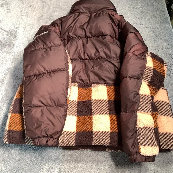 Columbia puffer jacket coat with Sherpa fleece 1X NWT - Image 12
