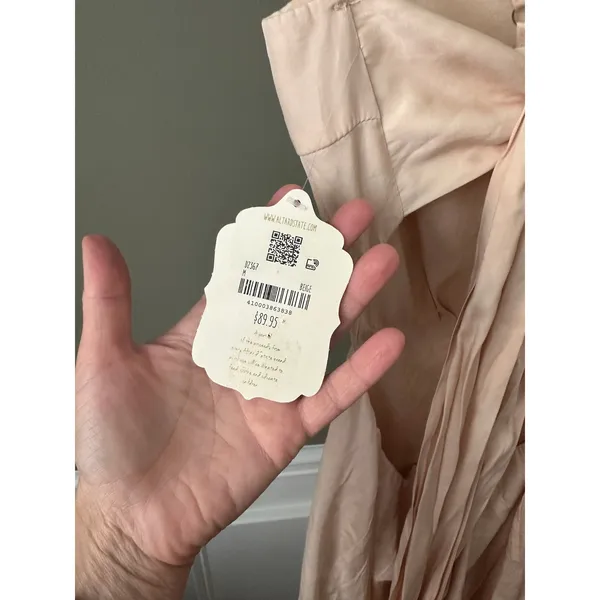 Altar’d State Natalia Dress in Beige Medium NWT - Image 4