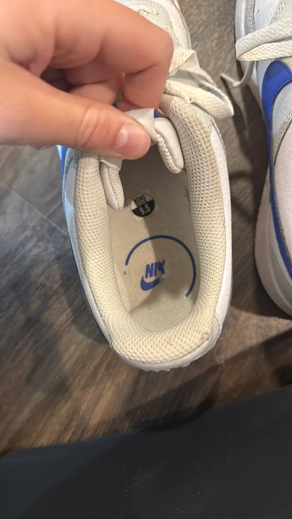 Royal blue Nike court vision - Image 4