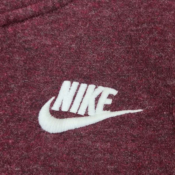 Womens Nike Pull Over Hoodie Size XS Thick Maroon G9‎ - Image 4
