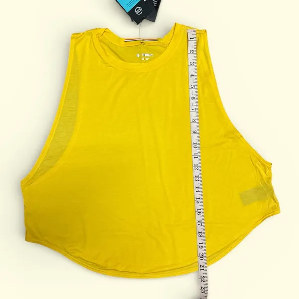 NWT FOUR LAPS Yellow Tank Top Size Large - Image 13