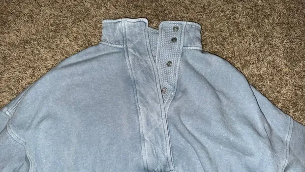 Aerie Light Blue Quarter-Zip - Image 4