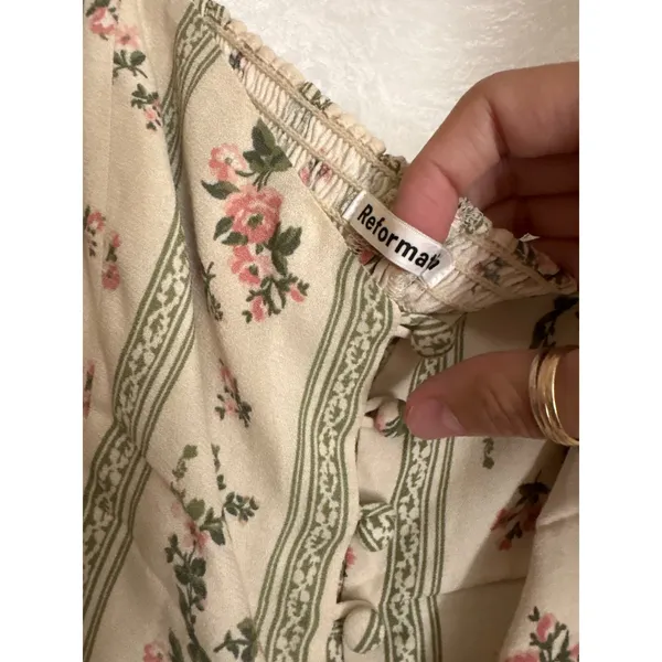 Reformation Cera Top In Heath Size 10‎ - Image 4