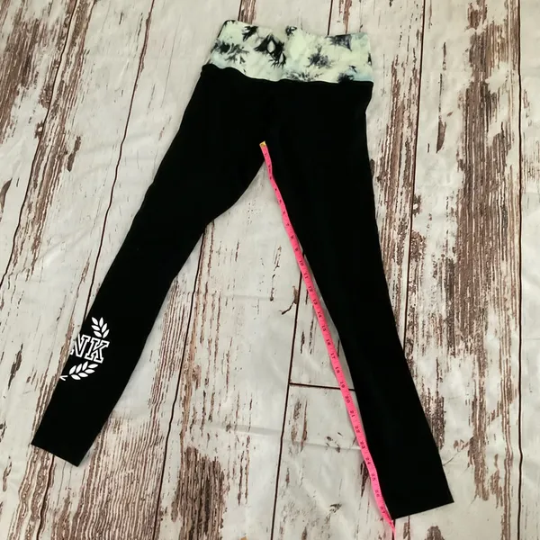Pink Yoga By Victorias Secret‎ Blue And Black Leggings - Image 2