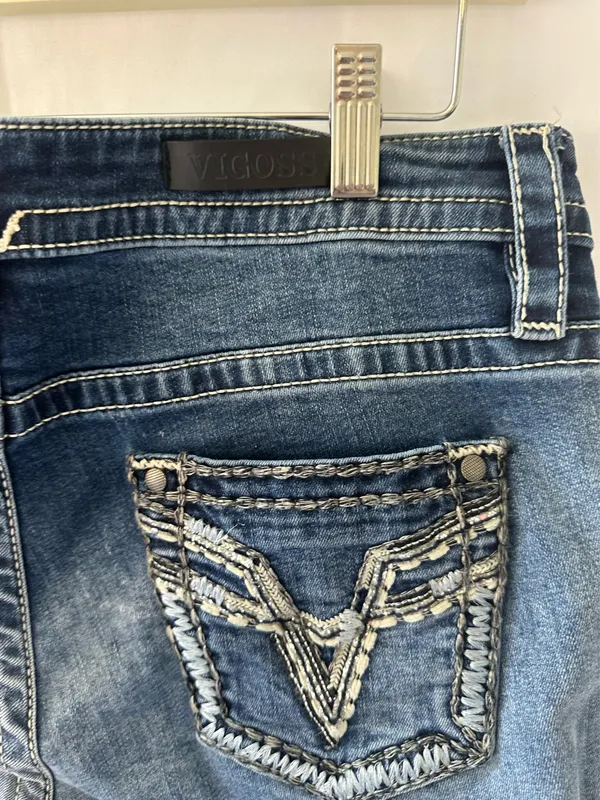 VIGOSS Slim Boot Women’s size 12 denim jeans - Image 3