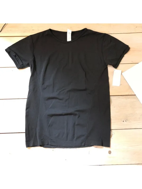 Fabletics NWT Women's Black Mesh Athletic Shirt Size L - Image 6
