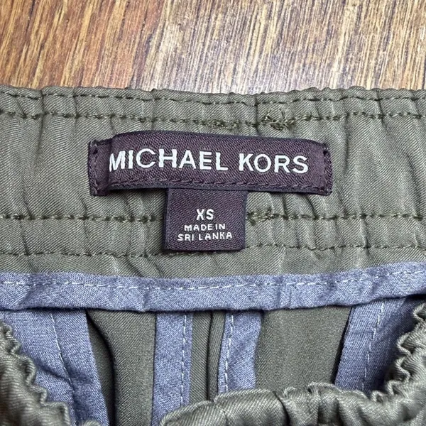Classy Michael Kors Bottoms Olive Green Casual Pants Trousers XS - Image 5