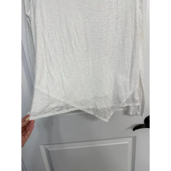 Lululemon Sweetest Day Long Sleeve Burnout Asymmetrical Top Size 10 - Image 5