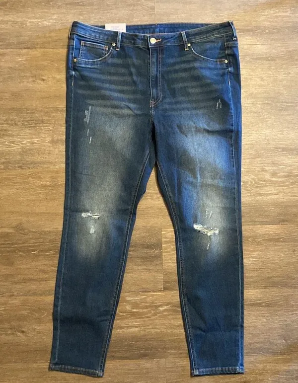 H&M Medium Wash Curvy Jeggings Size 18 NWT - Image 2
