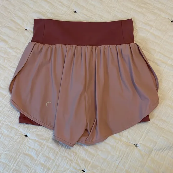 ZYIA Active Muted It’s a Mood Shorts Mauve Pink Size L - Image 7
