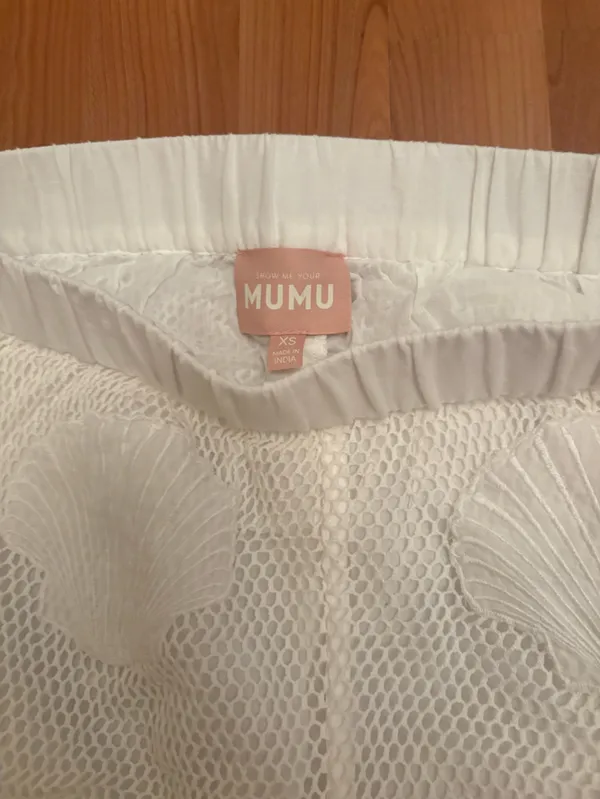 Show Me Your Mumu White Mesh Seashell Set Size XS/S - Image 9