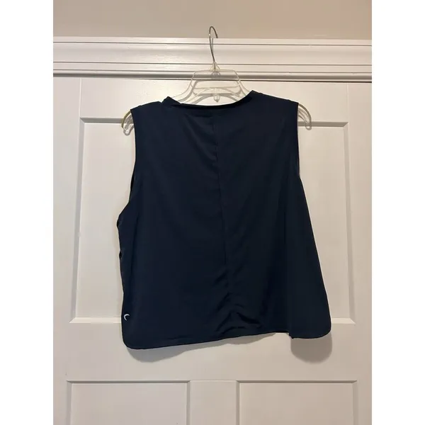 Zyia Active Heathered Navy Fierce Muscle Tank Women's Plus Size 2XL Activewear - Image 3