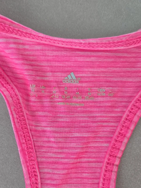 Adidas Neon Pink Racerback Tank Top Size M - Image 5