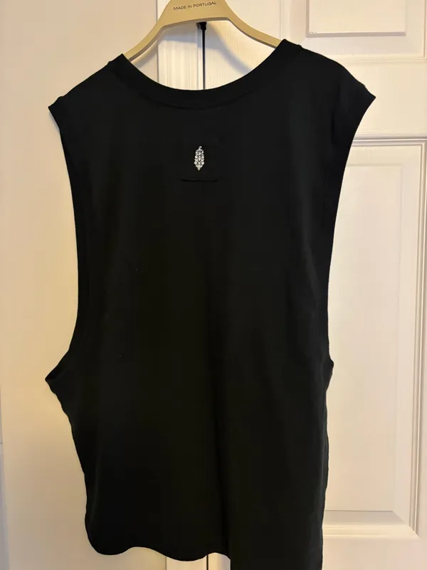 Free People Black Muscle Tank - Image 2