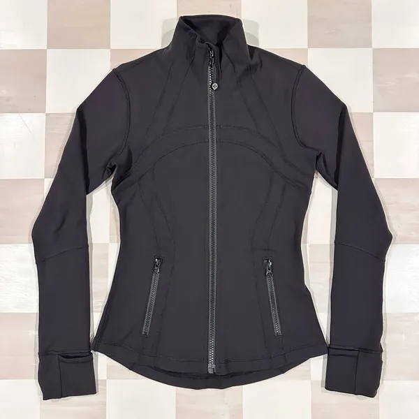 lululemon define full zip up jacket black 4 - Image 3