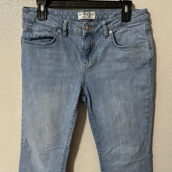 We The Free People Jeans Women's Size 29 Blue Bootcut‎ Straight Light Wash Denim - Image 2