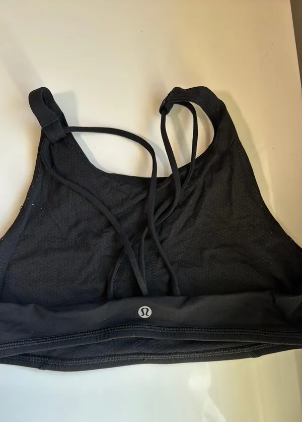 Black Energy Bra High Neck - Image 2