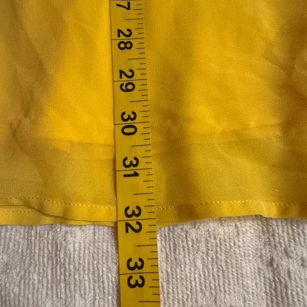 Lulus Yellow Off-Shoulder Dress - Image 6