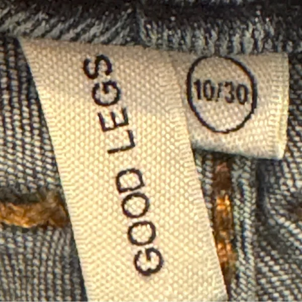 Good American Size 10/30‎ Good Legs Ankle Split Hem Skinny Jeans Style - Image 5