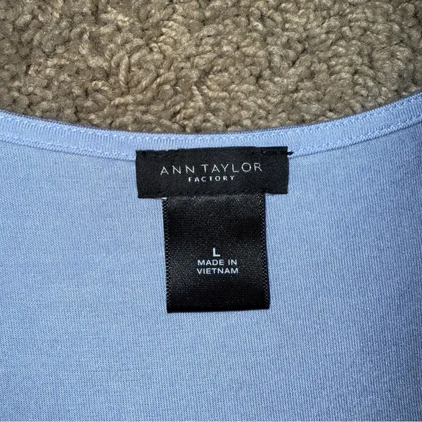 Ann Taylor Factory Light Blue Tank Top - Image 9