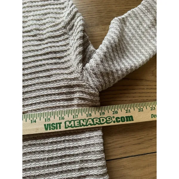 Old Navy Women Size Medium Open Front Ribbed Cardigan Sweater‎ Long Sleeve City - Image 4