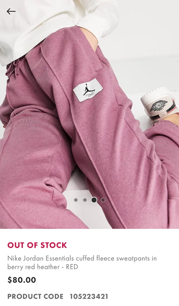 Nike Jordan Essentials Fleece Sweatpants - Image 3