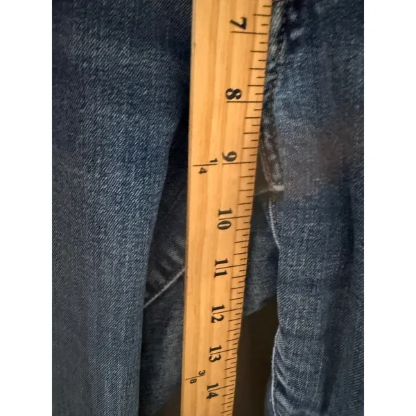 Levis 529 Curvy Skinny Leg Jeans Womens 14 Med Wash Blue Denim‎ Stretch Mid Rise - Image 9