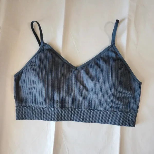 Pack of 2 Sport Bra Size L black and blue - Image 7
