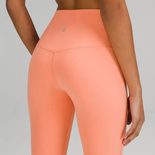Lululemon Align High Rise Pants Leggings Sunny Coral 10 NWT - Image 3