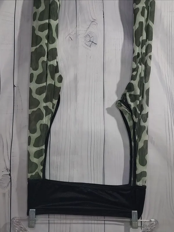 Rave Wear Animal Print Rodeo Rave Clubwear Festival Chaps - Image 5