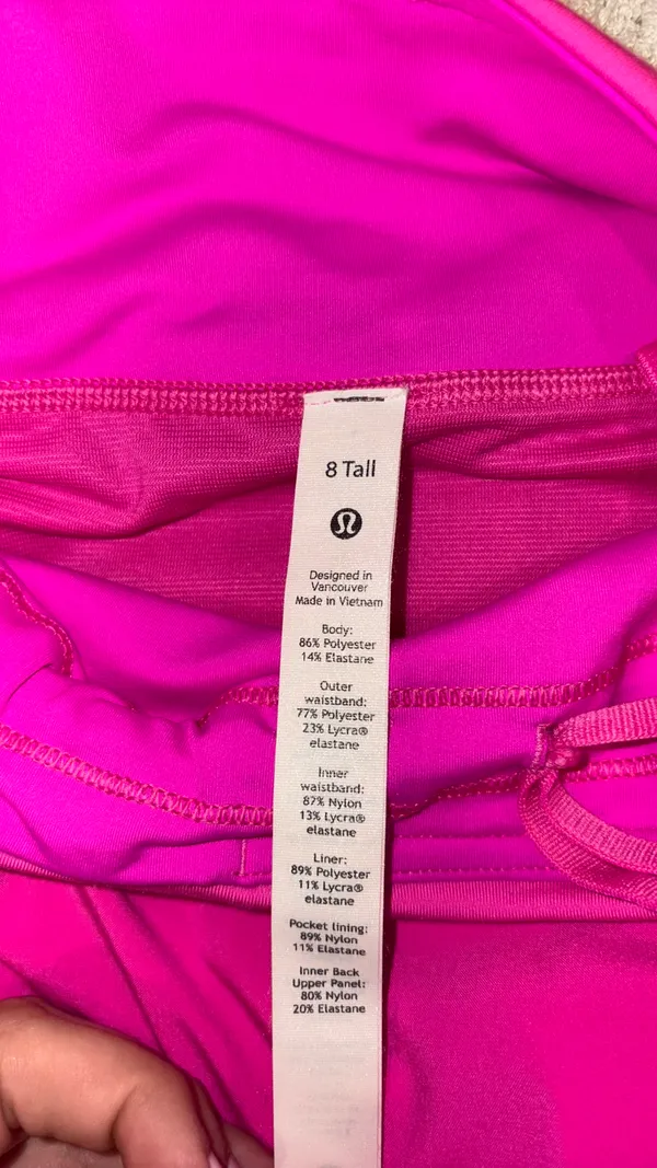 Lululemon shorts speed up 4” pow pink - Image 3