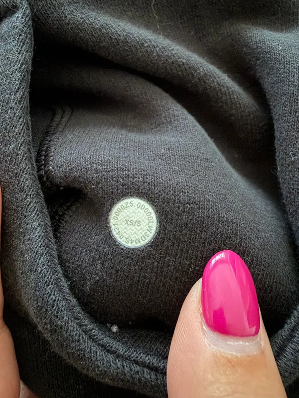 Lululemon Scuba Half-Zip Hoodie XS/S Black - Image 5