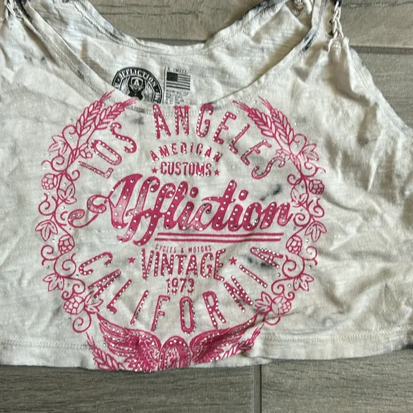 Affliction vintage motors oversized tank - Image 2