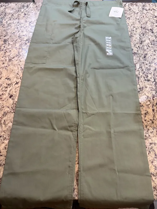 Cherokee Unisex Fit Olive Green Scrub Pants - Image 4