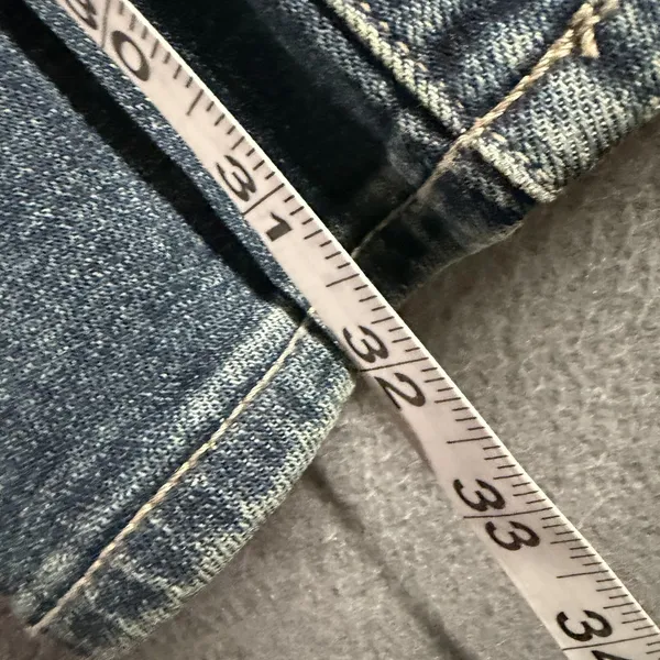 Lucky Brand Sweet Straight Jeans Womens 6/28 Blue Medium Wash Mid Rise Stretch - Image 11
