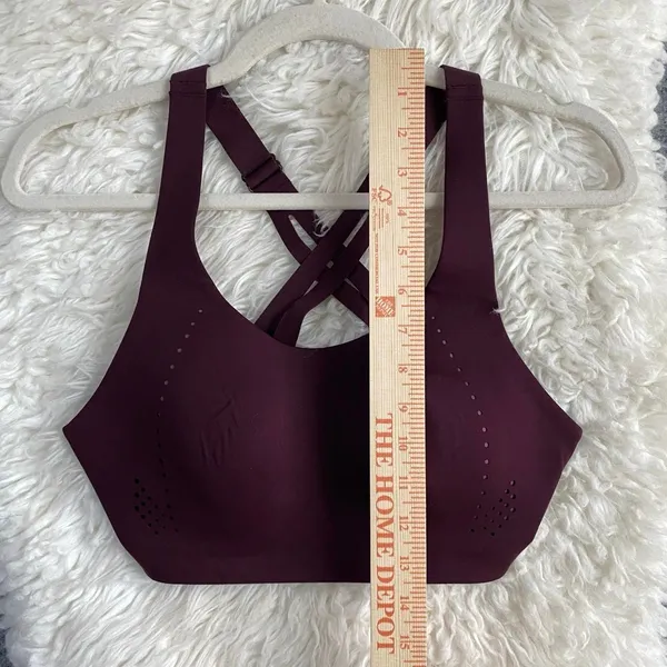 Lululemon Airsupport Sports Bra High Support Purple Burgundy Racerback Gym - Image 8