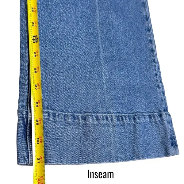 J.Crew Wide Leg Trouser Jeans Light Wash High Rise Capsule Minimalist 27 - Image 12