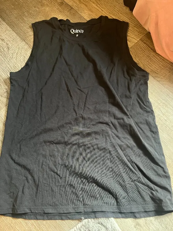Quince Cotton Modal Muscle Tank size‎ small - Image 2
