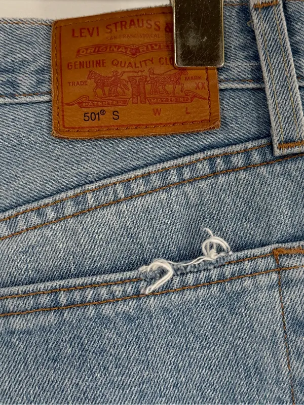 Levi’s 501 s premium denim jeans‎ size 26 - Image 3
