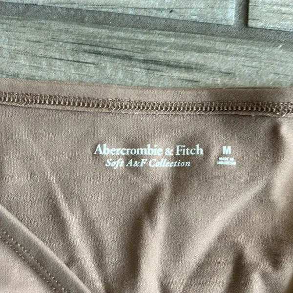 Abercrombie & fitch soft A&F collection long sleeve thong bodysuit - Image 4