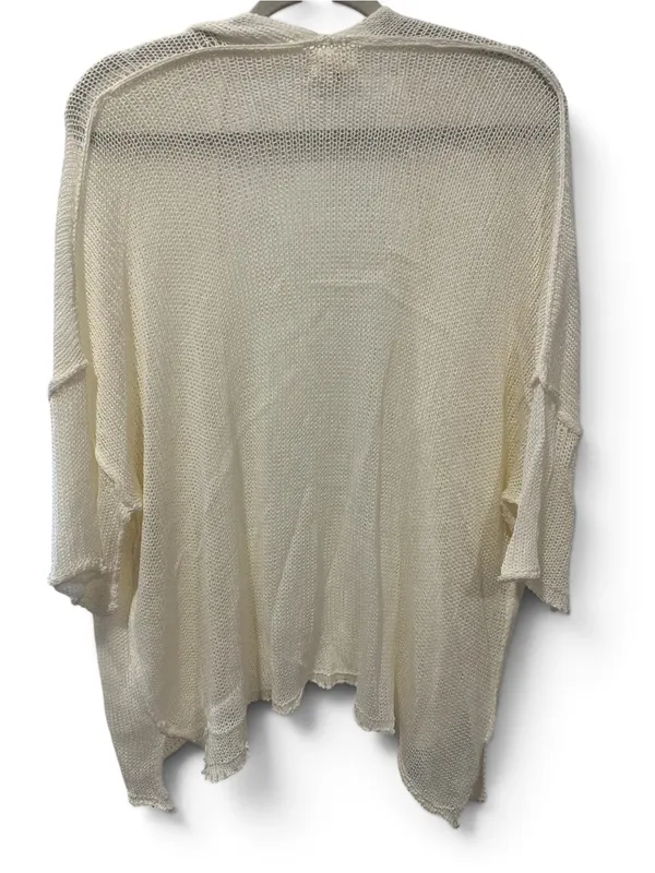 S POL Cream Open-Front Knit Cardigan - Image 3