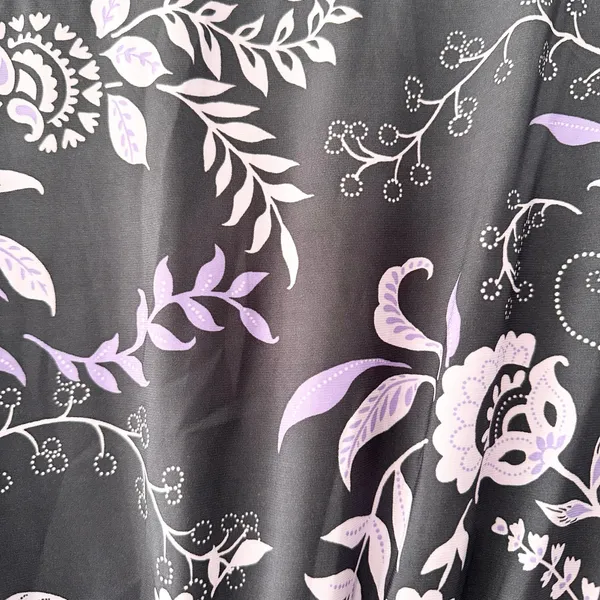 Misa Los Angeles Purple Black Lilah Mini Dress Indigo Victoria Floral Print XS - Image 3
