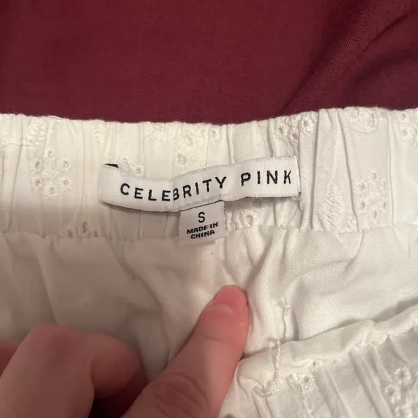 Celebrity Pink white shorts - Image 3