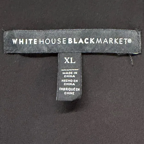 White House Black Market Fit & Flare Dress Womens XL Multicolor Floral Romantic - Image 9
